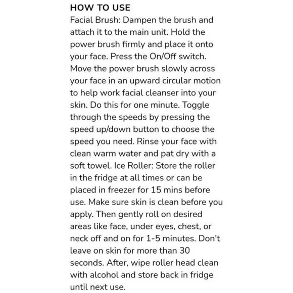 Catherine Malandrino ✦ Facial Set ✦ Cleansing Brush Ice Roller & Acne Dot NWT - Picture 5 of 9